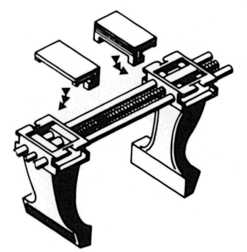 Zusatzbacken aus Kunststoff  Zyliss / Z-Vise, 1 Paar