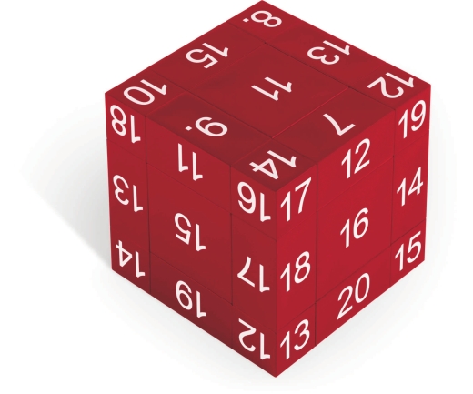 Rekubus Zahlenwürfel Devils-Cube