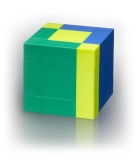 Rekubus cube colored