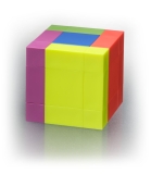 Rekubus cube colored