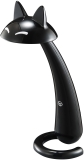 LED-Deko-Lampe Katze schwarz, dimmbar