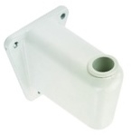 Wall bracket for LED magnifier lamps