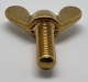Brass wing screw M12 x 35mm, for SWISSREX System-Workshop