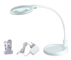 Tisch-LED-Lupen-Lampe mit 3Dioptrien-Linse