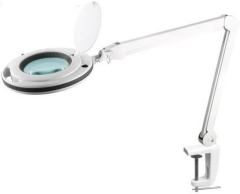 LED-Lupen-Lampe mit Schwenkarm, 60 SMD-LED
