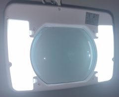 LED magnifying lamp 5 diopters with swivel arm, 60 SMD LED, dimmable