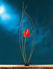 Japonica Ikebana-Vase Cuadrada