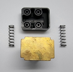 SWISSREX Threaded half-shell, complete set as a replacement for built-in quick adjuster