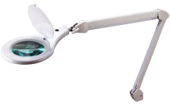 Lampe loupe à 56 SMD-LED, modèle avec bras pliable